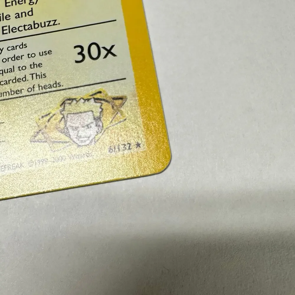 Pokémon TCG Lt. Surge's Electabuzz Gym Heroes 6/132 Holo Unlimited Rare